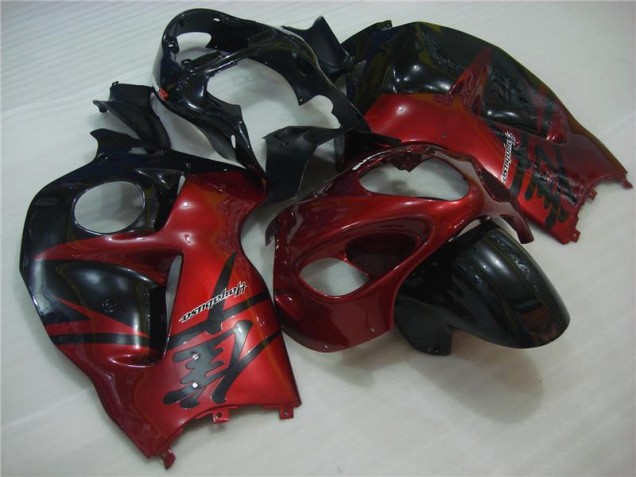 ABS Carenados Motocicleta GSXR 1300 Hayabusa 96-07 - Rojo Negro ABS Carenados Motocicleta GSXR 1300 Hayabusa 96-07 - Rojo Negro