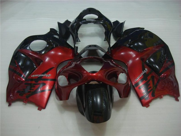ABS Carenados Motocicleta GSXR 1300 Hayabusa 96-07 - Rojo Negro ABS Carenados Motocicleta GSXR 1300 Hayabusa 96-07 - Rojo Negro