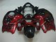 ABS Carenados Motocicleta GSXR 1300 Hayabusa 96-07 - Rojo Negro ABS Carenados Motocicleta GSXR 1300 Hayabusa 96-07 - Rojo Negro
