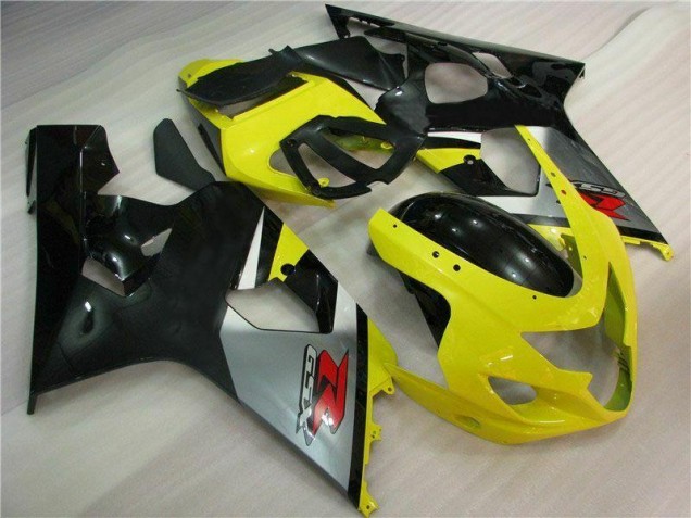 ABS Carenados Motocicleta GSXR 600 / 750 K4 04-05 - Amarillo Negro ABS Carenados Motocicleta GSXR 600 / 750 K4 04-05 - Amarillo Negro
