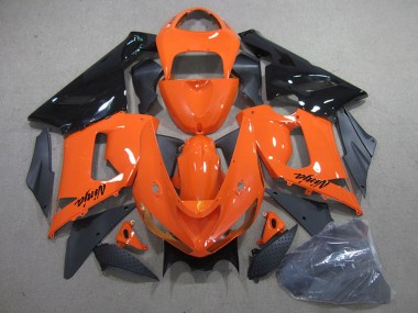ABS Carenados Motocicleta ZX6R 05-06 - Naranja Negro Ninja