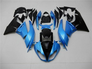 ABS Carenados Motocicleta ZX6R 09-12 - Azul Negro
