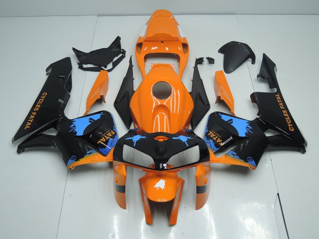 ABS Kits Carenados Moto CBR 600 RR 05-06 - Naranja Negro