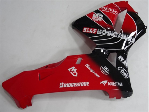 ABS Kits Carenados Moto CBR 600 RR 05-06 - Rojo Negro