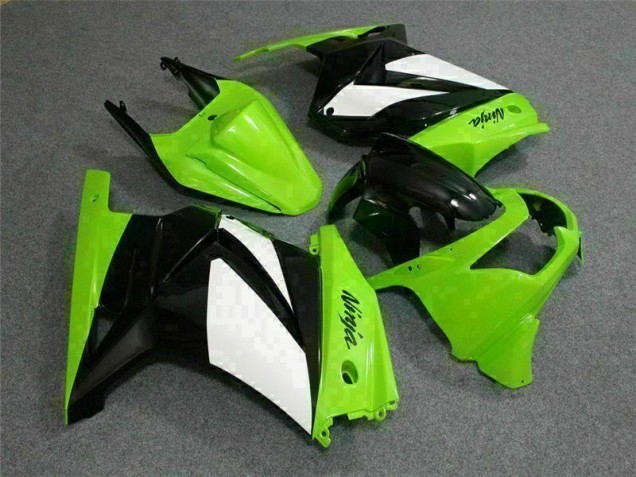 ABS Kits Carenados Moto EX250 08-12 - Verde Negro Ninja ABS Kits Carenados Moto EX250 08-12 - Verde Negro Ninja