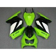 ABS Kits Carenados Moto EX250 08-12 - Verde Negro Ninja