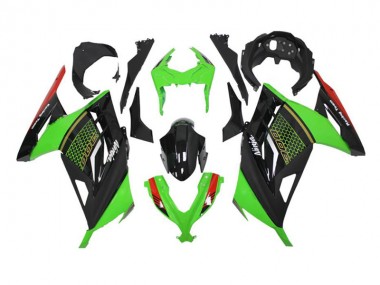 ABS Kits Carenados Moto EX300 13-16 - Verde Negro