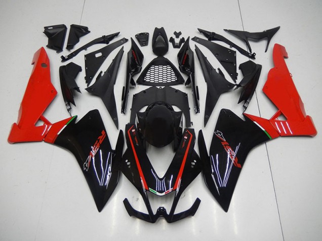 ABS Kits Carenados Moto RSV4 09-15 - Negro Rojo ABS Kits Carenados Moto RSV4 09-15 - Negro Rojo