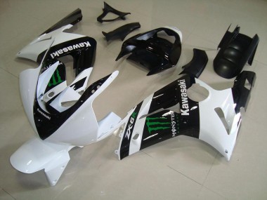 ABS Kits Carenados Moto ZX6R 03-04 - Blanco Monster