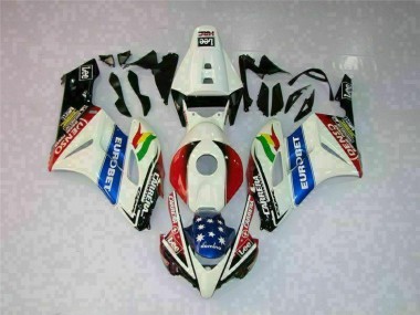 ABS Moto Plástica CBR 1000 RR 04-05 - Blanco Rojo