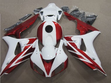 ABS Moto Plástica CBR 1000 RR 06-07 - Rojo Blanco