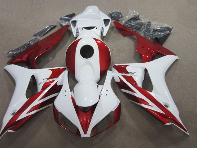 ABS Moto Plástica CBR 1000 RR 06-07 - Rojo Blanco ABS Moto Plástica CBR 1000 RR 06-07 - Rojo Blanco