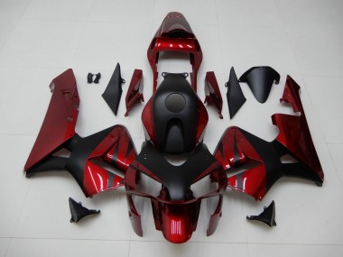 ABS Moto Plástica CBR 600 RR 03-04 - Rojo Negro
