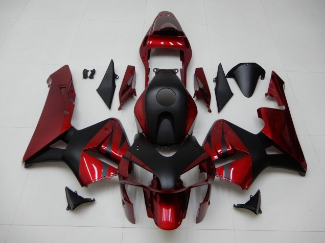 ABS Moto Plástica CBR 600 RR 03-04 - Rojo Negro ABS Moto Plástica CBR 600 RR 03-04 - Rojo Negro