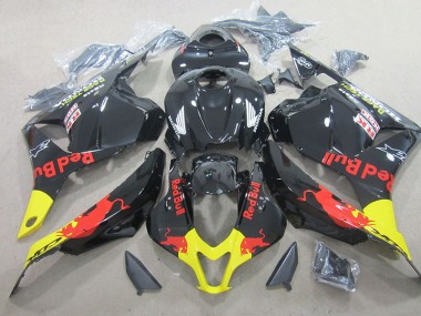 ABS Moto Plástica CBR 600 RR 09-12 - Negro Red Bull