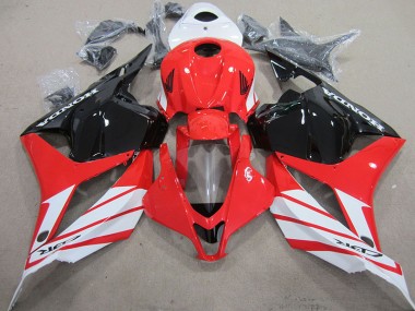 ABS Moto Plástica CBR 600 RR 09-12 - Rojo Negro Blanco