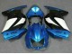 ABS Moto Plástica EX250 08-12 - Azul Blanco Negro Ninja ABS Moto Plástica EX250 08-12 - Azul Blanco Negro Ninja