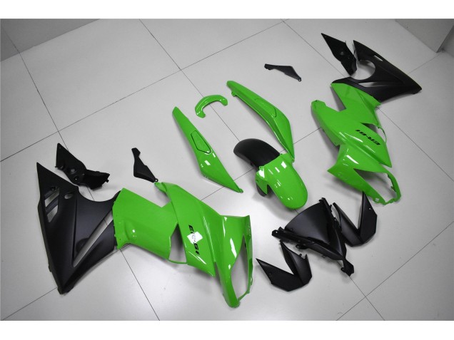 ABS Moto Plástica EX650 09-11 - Verde Negro ABS Moto Plástica EX650 09-11 - Verde Negro