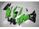 ABS Moto Plástica EX650 09-11 - Verde Negro ABS Moto Plástica EX650 09-11 - Verde Negro