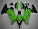 ABS Moto Plástica EX650 09-11 - Verde Negro ABS Moto Plástica EX650 09-11 - Verde Negro