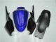 ABS Moto Plástica GSXR 1000 K5 05-06 - Azul Negro ABS Moto Plástica GSXR 1000 K5 05-06 - Azul Negro