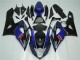 ABS Moto Plástica GSXR 1000 K5 05-06 - Azul Negro ABS Moto Plástica GSXR 1000 K5 05-06 - Azul Negro