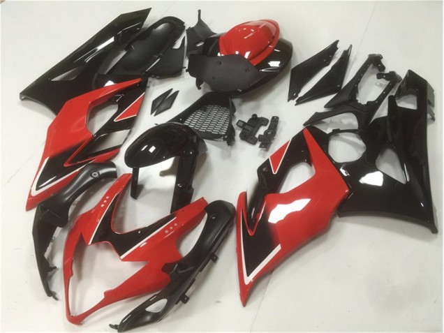 ABS Moto Plástica GSXR 1000 K5 05-06 - Rojo Negro ABS Moto Plástica GSXR 1000 K5 05-06 - Rojo Negro