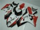 ABS Moto Plástica GSXR 1000 K7 07-08 - Rojo Blanco ABS Moto Plástica GSXR 1000 K7 07-08 - Rojo Blanco