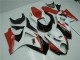 ABS Moto Plástica GSXR 1000 K7 07-08 - Rojo Blanco ABS Moto Plástica GSXR 1000 K7 07-08 - Rojo Blanco