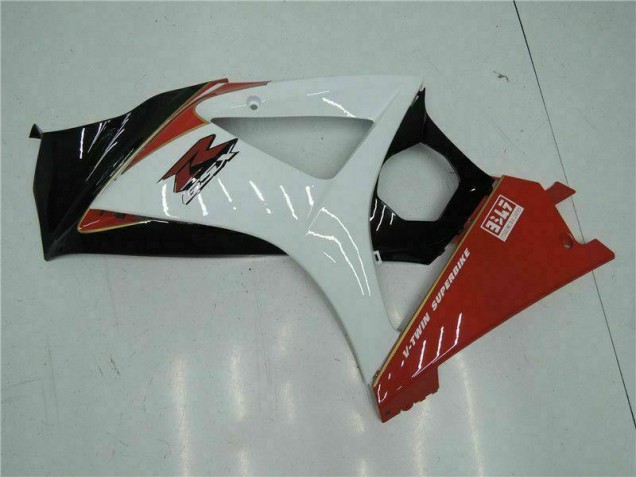 ABS Moto Plástica GSXR 1000 K7 07-08 - Rojo Blanco ABS Moto Plástica GSXR 1000 K7 07-08 - Rojo Blanco