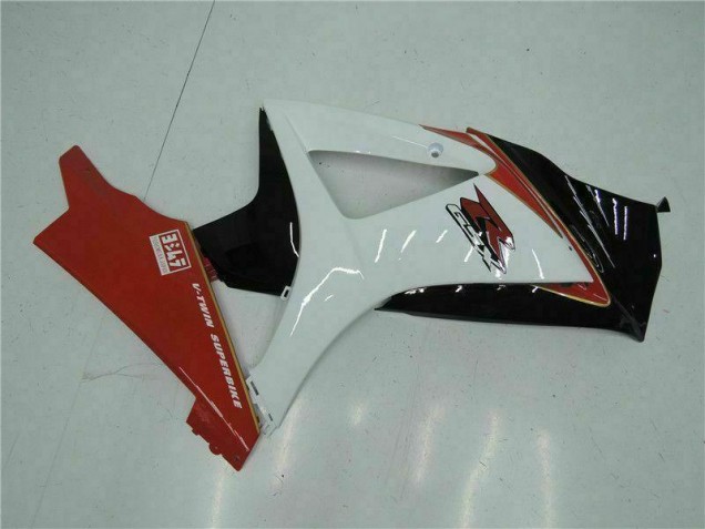 ABS Moto Plástica GSXR 1000 K7 07-08 - Rojo Blanco ABS Moto Plástica GSXR 1000 K7 07-08 - Rojo Blanco