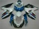 ABS Moto Plástica GSXR 1000 K9 09-16 - Azul Blanco ABS Moto Plástica GSXR 1000 K9 09-16 - Azul Blanco
