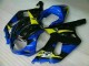 ABS Moto Plástica GSXR 600 / 750 K1 K2 K3 01-03 - Azul ABS Moto Plástica GSXR 600 / 750 K1 K2 K3 01-03 - Azul
