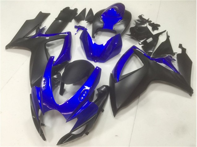ABS Moto Plástica GSXR 600 / 750 K6 06-07 - Azul Negro ABS Moto Plástica GSXR 600 / 750 K6 06-07 - Azul Negro