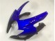 ABS Moto Plástica GSXR 600 / 750 K6 06-07 - Azul Negro ABS Moto Plástica GSXR 600 / 750 K6 06-07 - Azul Negro