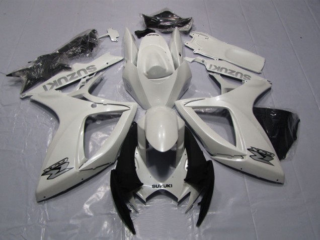 ABS Moto Plástica GSXR 600 K6 06-07 - Blanco ABS Moto Plástica GSXR 600 K6 06-07 - Blanco