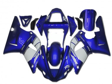 ABS Moto Plástica R1 00-01 - Azul Blanco