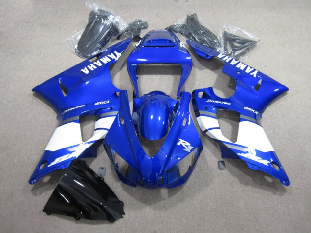ABS Moto Plástica R1 09-11 - Azul Blanco ABS Moto Plástica R1 09-11 - Azul Blanco