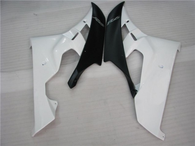 ABS Moto Plástica R6 06-07 - Blanco Negro ABS Moto Plástica R6 06-07 - Blanco Negro