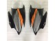 ABS Moto Plástica R6 06-07 - Naranja Negro