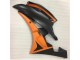 ABS Moto Plástica R6 06-07 - Naranja Negro
