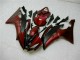 ABS Moto Plástica R6 08-16 - Rojo Negro ABS Moto Plástica R6 08-16 - Rojo Negro