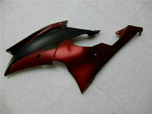 ABS Moto Plástica R6 08-16 - Rojo Negro ABS Moto Plástica R6 08-16 - Rojo Negro