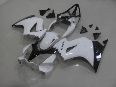 ABS Moto Plástica VFR 800 02-13 - Blanco Negro