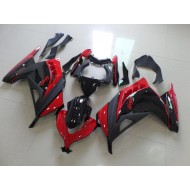 ABS Moto Plástica ZX 300R 13-16 - Rojo Negro