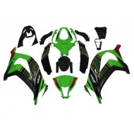 ABS Moto Plástica ZX10R 11-15 - Verde Negro