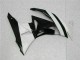 ABS Moto Plástica ZX6R 09-12 - Blanco Negro ABS Moto Plástica ZX6R 09-12 - Blanco Negro