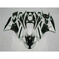 ABS Moto Plástica ZX6R 09-12 - Blanco Negro