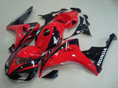 ABS Moto Plástico CBR 1000 RR 06-07 - Rojo Negro