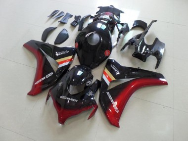 ABS Moto Plástico CBR 1000 RR 08-11 - Negro Rojo Mugen